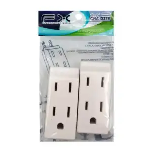 Paquete con 2 enchufes fx, 3 multicontactos americanos, color surtido…