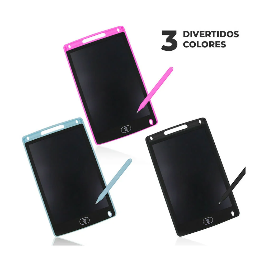 Tableta digital / pizarrón mágico de 8 pulgadas, variedad de colores …