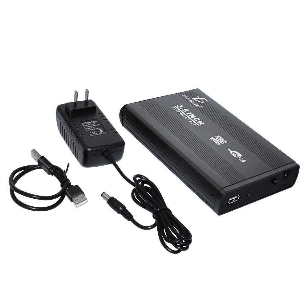 Gabinete case disco duro sata 3.5 usb externo 3.0 4tb