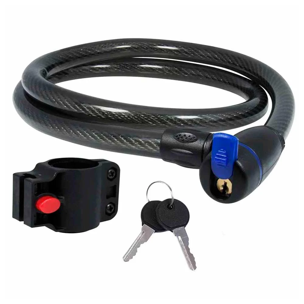 Candado con cadena para bicicleta + juego de 2 llaves / heng lian / c…