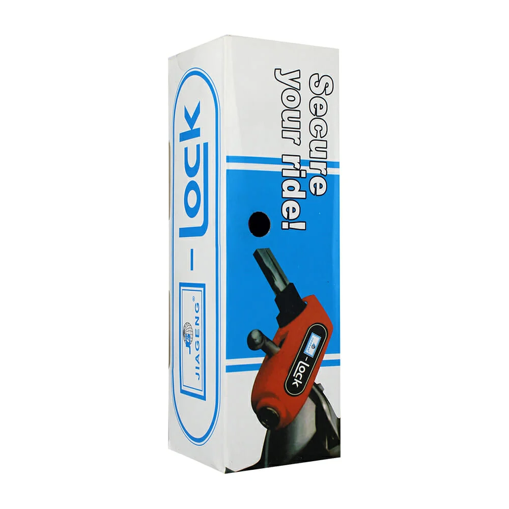 Candado de manubrio ajustable a motocicleta, variedad de colores / ca…