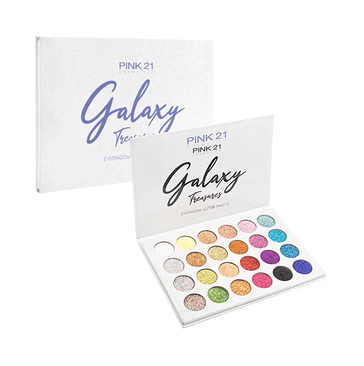 Paleta de glitter para ojos con 24 tonos diferentes, variedad de tono…