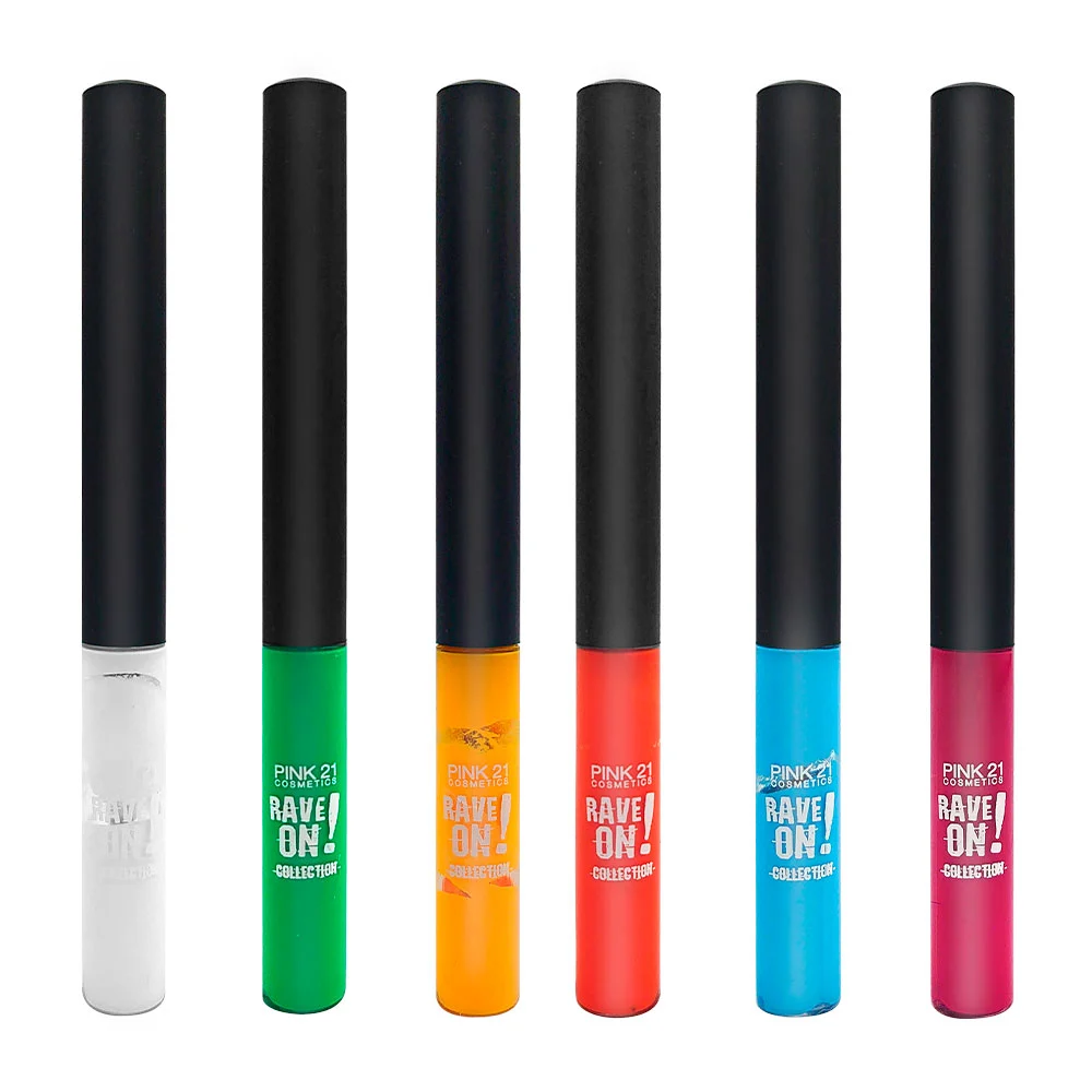 1pza delineador líquido en color sólido brillante y aplicador fino, 3…