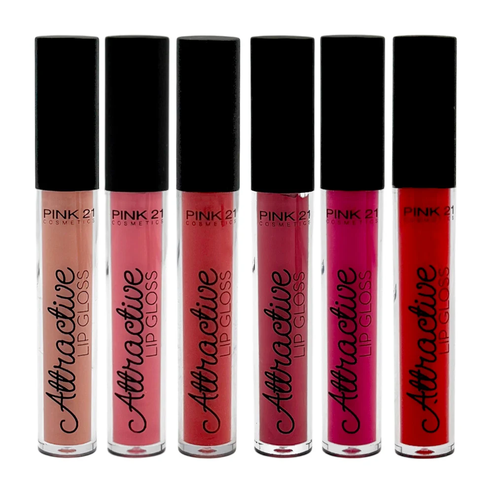 1pza brillo labial lip gloss attractive, variedad de tonos / cs2862 /…