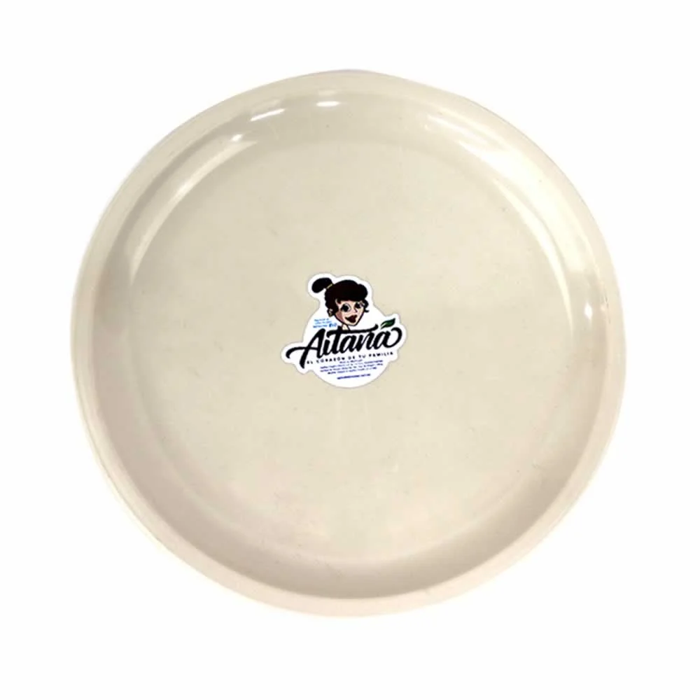 Plato aitana extendido beige 8.5cm ait-007b