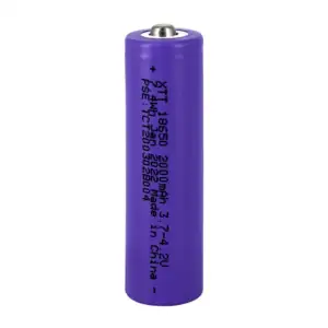 1pza Pila batería recargable 18650 con capacidad de 2000mah 3.7a / xt…