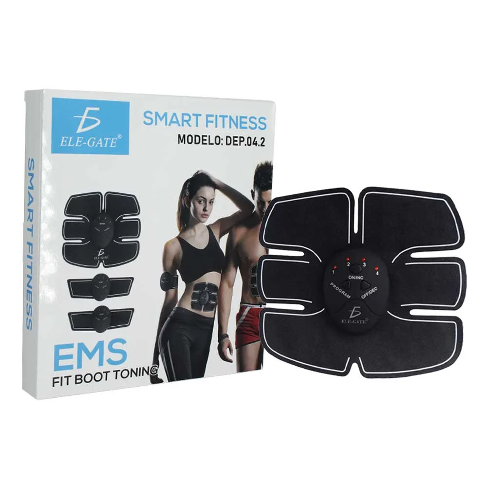 Parche inteligente músculo abdominal brazo pierna fitness dep.04.2