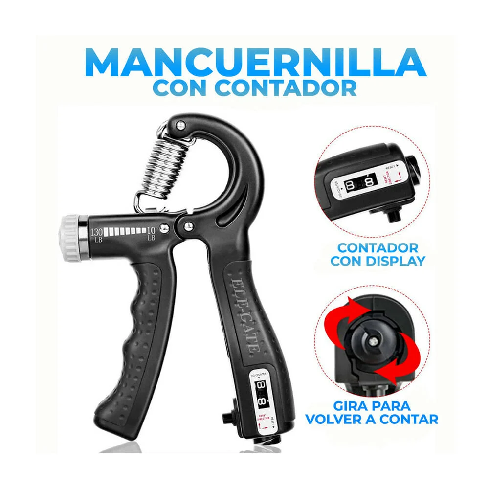 Pinza con contador para realizar ejercicio de manos / dep.08.p