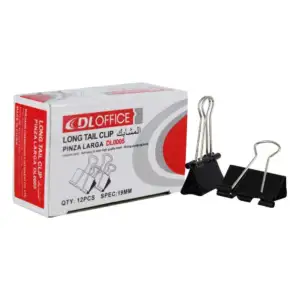 Caja 12 pzas pinza larga 19mm dl005