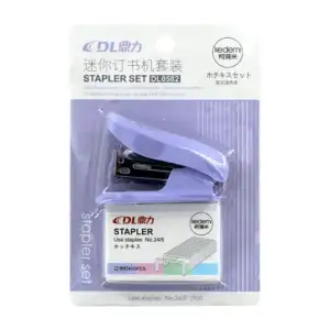 Mini engrapadora kedem! con caja de 400 grapas medida 24/6, variedad …