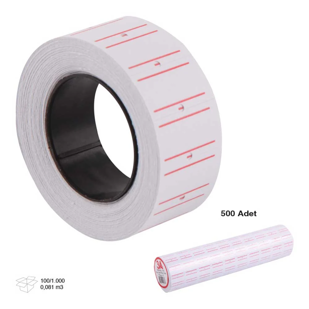 Paquete con 10 rollos de etiquetas para precios, adaptable para etiqu…