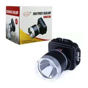 Linterna colgante recargable de estilo minero con banda ajustable fle…