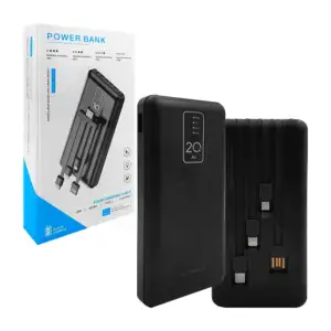 Power bank de 30000mah, múltiples puertos para carga, variedad de col…