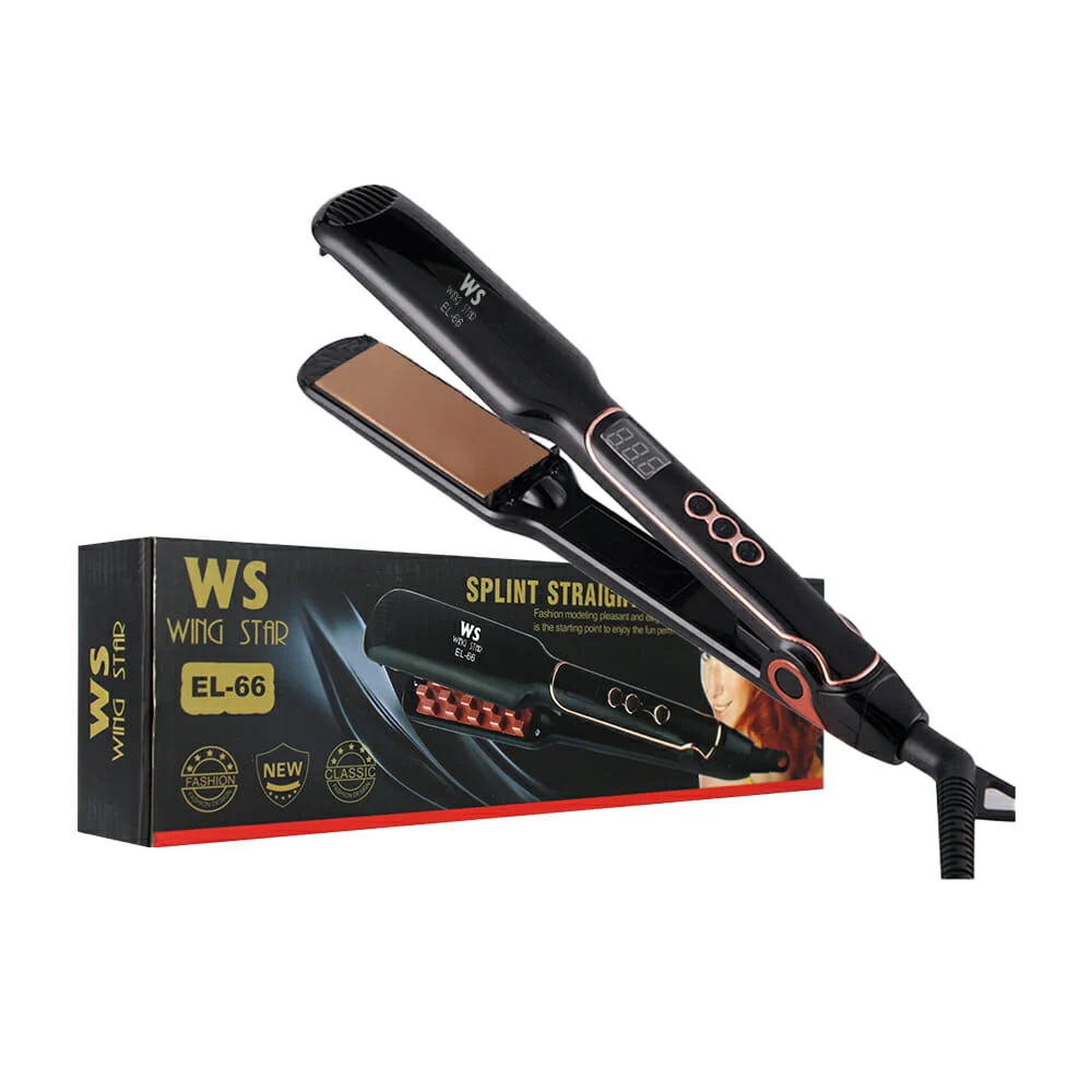 Plancha alaciadora para cabello wing star con control de temperatura …