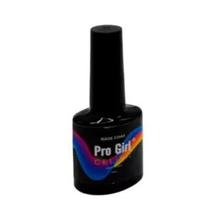 1pza Esmalte base coat transparente pro girl para las uñas, 10ml / es…