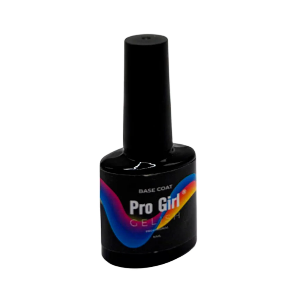 1pza Esmalte base coat transparente pro girl para las uñas, 10ml / es…