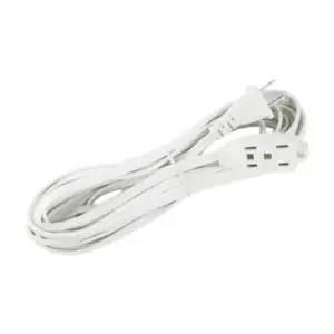 Extensión  fx blanca de uso doméstico de 7m, 3 conectores / ex-07bm