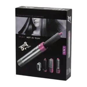 Cepillo moldeador 5 en 1 con 5 cabezales intercambiables para cabello…