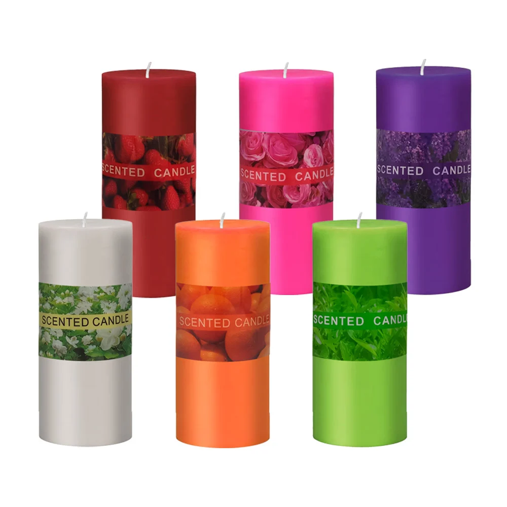 Vela aromática de cera, 9.8cm, variedad de aromas / scented candle / …