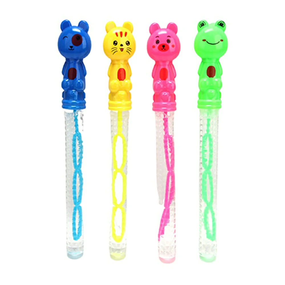 1pza Vara transparente con decoración de animalito y jabón para hacer…
