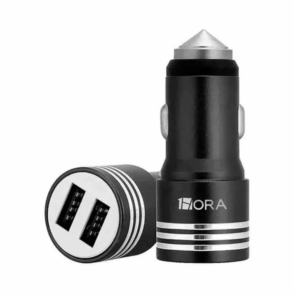 Cargador plug 1hora con doble puerto usb / gar108