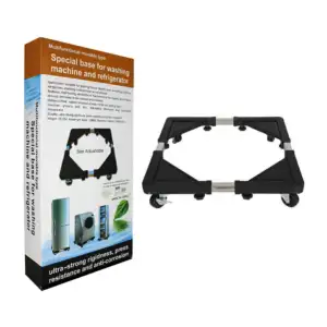 Base móvil multifuncional ajustable con 4 ruedas giratorias 138kg / 5…