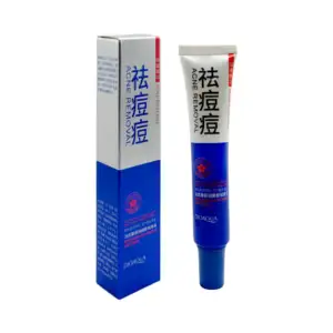 Tubo de crema facial 30g, con extractos naturales para el tratamiento…