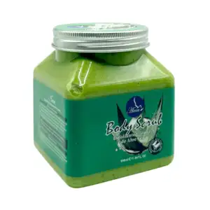 Crema exfoliante con extracto de aloe vera para el cuidado de piel, 3…
