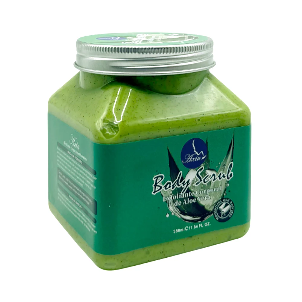 Crema exfoliante con extracto de aloe vera para el cuidado de piel, 3…