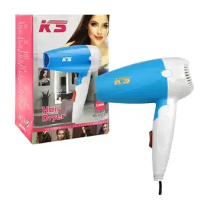 Mini secadora eléctrica para el cabello con consumo de 1200 watts, va…