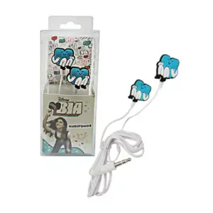 Audífonos alámbricos con diseño de Bia h-ab29