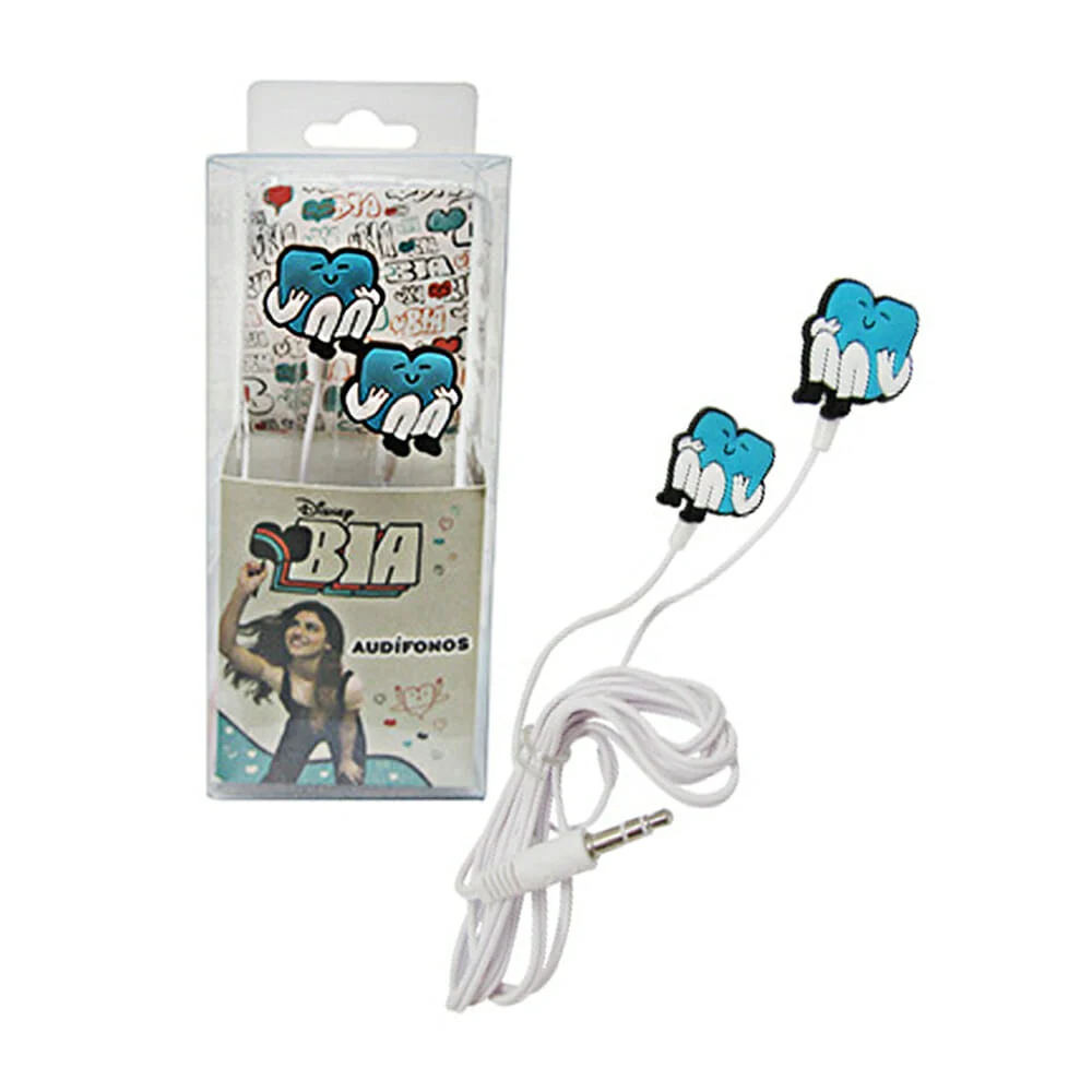 Audífonos alámbricos con diseño de Bia h-ab29