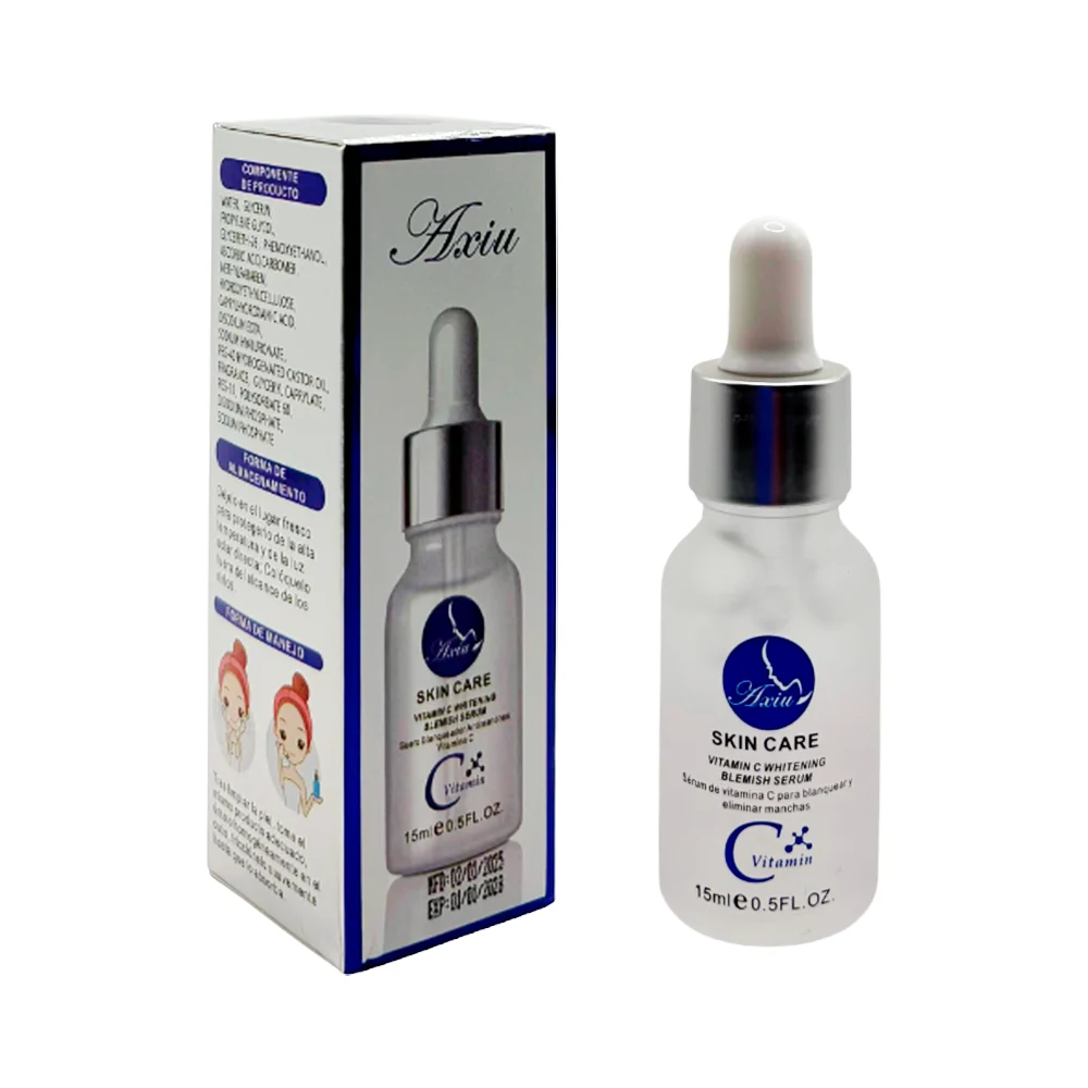 Serum facial con gotero y vitamina c para tratar la piel, usos varios…