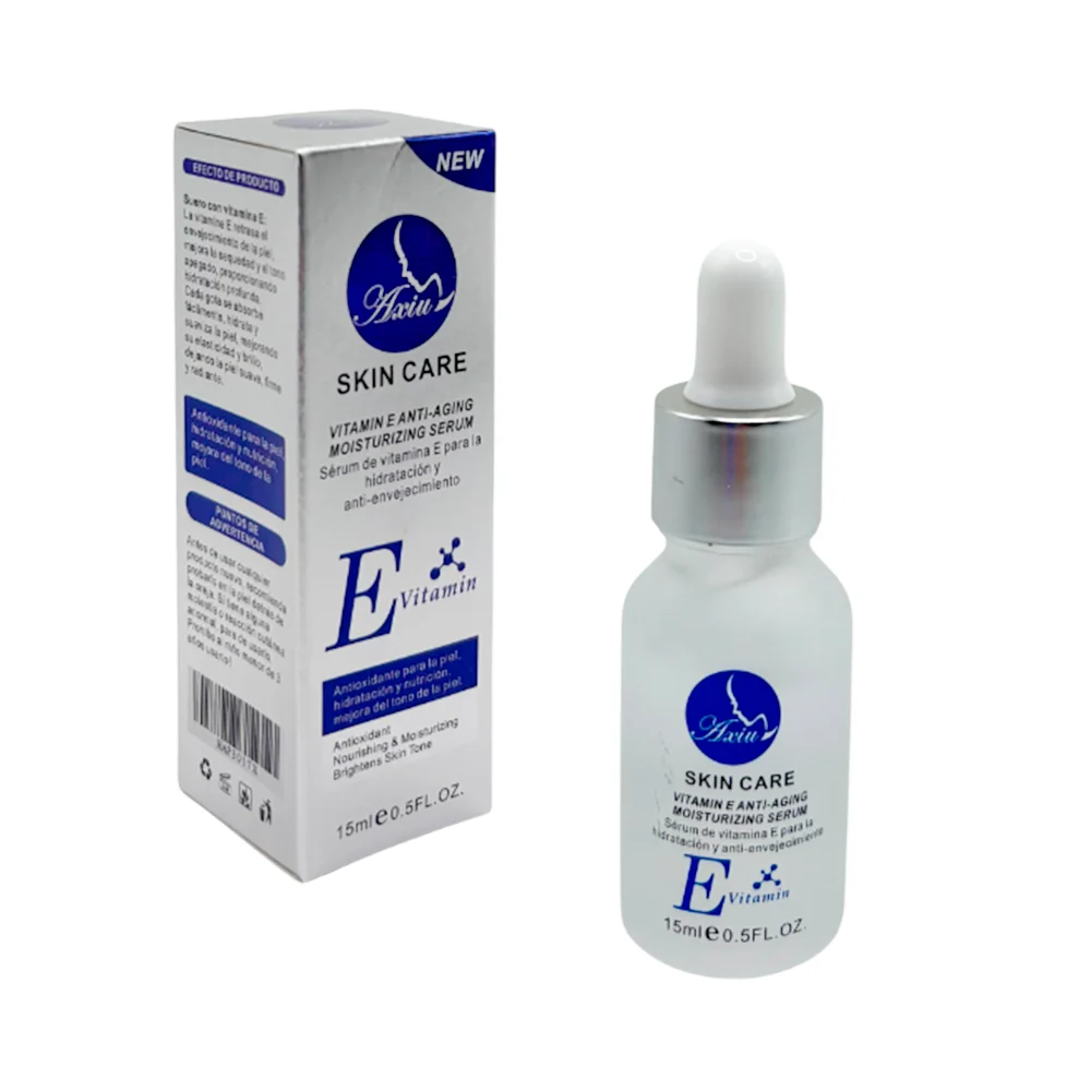 Serum facial con gotero y vitamina e para el cuidado y tratamiento de…