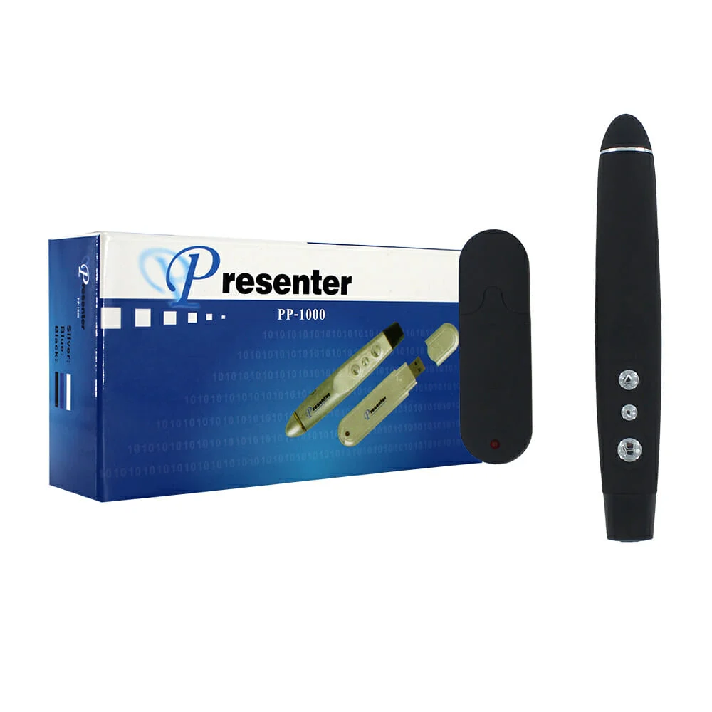 Presentador flash con receptor de memoria usb / presenter / hd16