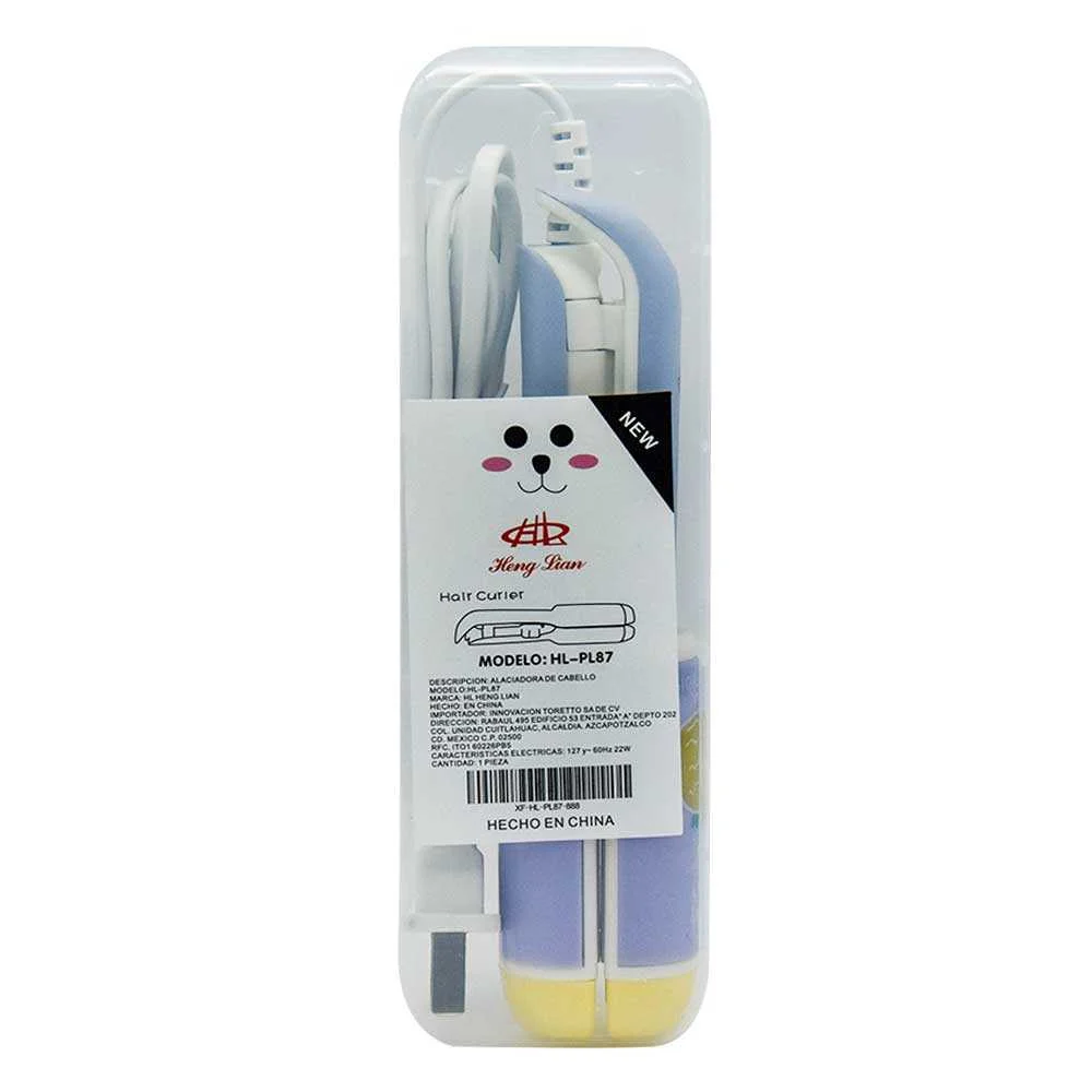 Mini plancha eléctrica alaciadora de cabello, variedad de colores / h…