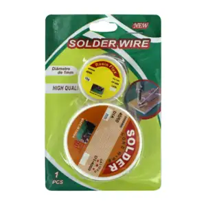 Soldadura estaño 40/60mm con fundete pasta para cautín / dt-4060