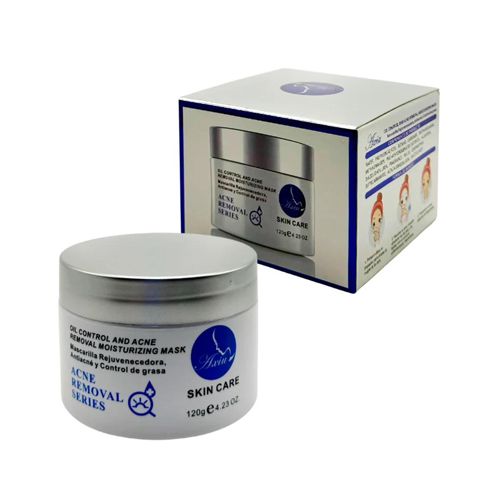 Mascarilla axiu para el cuidado de la piel y tratamiento del acné, 12…