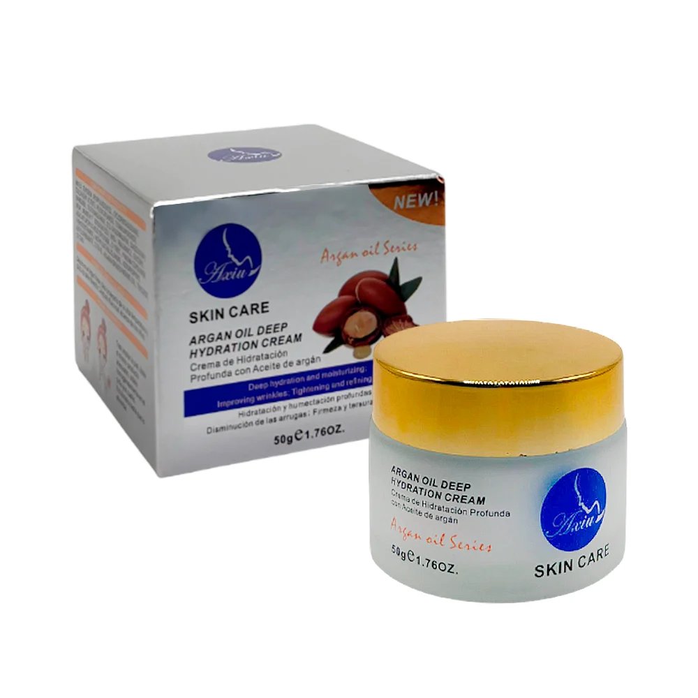 Crema hidratante con extracto de aceite de argán, 50g / skin care