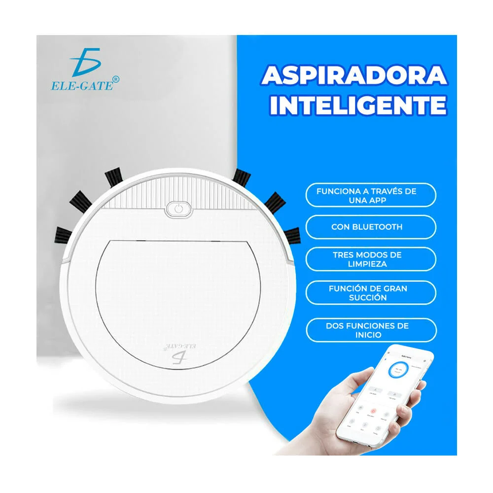 Robot inteligente de barrido / aspiradora automática, funcionamiento …