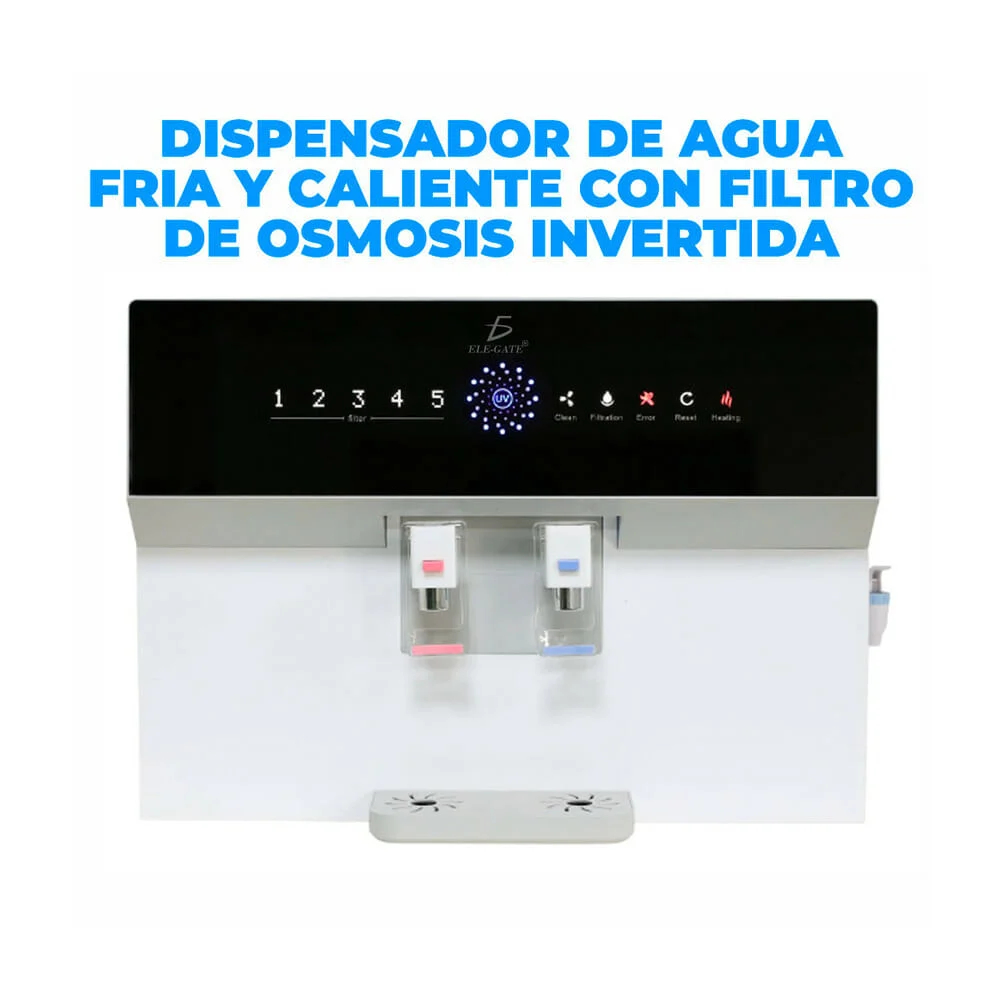 Dispensador de agua fría o caliente y purificador por osmosis inversa…