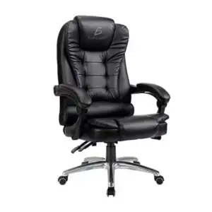 Silla reclinable con 5 ruedas móviles, descansa pies, reposabrazos y …