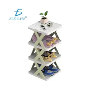 Zapatera retráctil pequeña de 4 niveles 66.5cm / hog.132.4