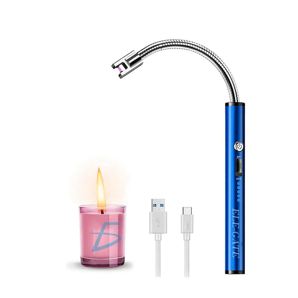 Encendedor eléctrico de cocina recargable usb de cuello flexible, var…