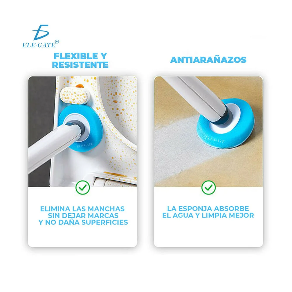 Set de 10 fibras intercambiables y desechables para limpiador de baño…