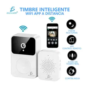 Timbre inteligente wifi con cámara remota / hog.x9