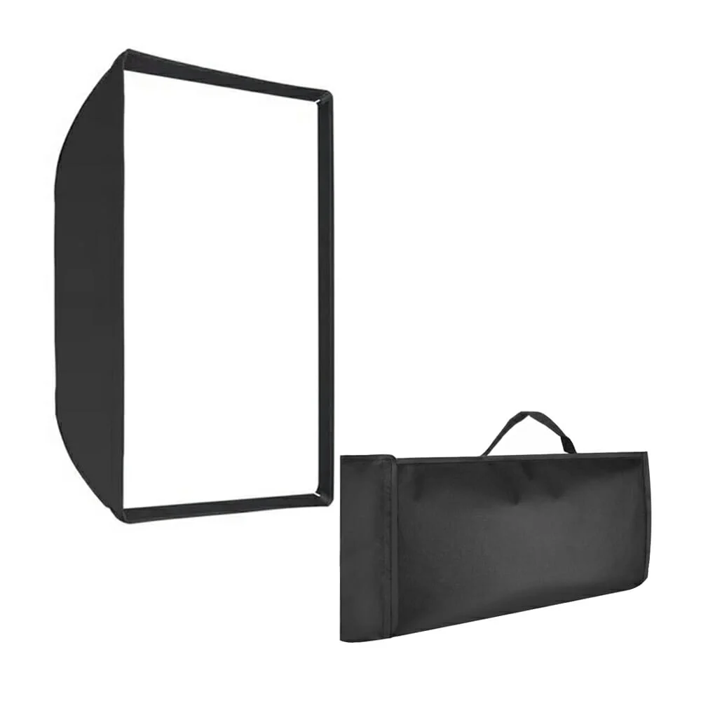 Softbox caja rectangular parabólica de luz 70x50cm con foco led y con…