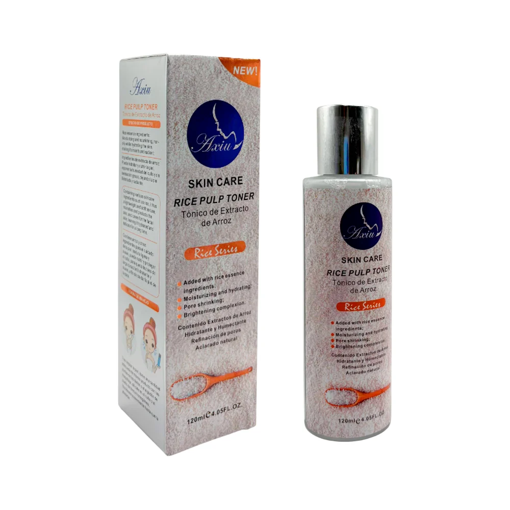 Tónico facial hidratante con extracto de pulpa de arroz para el cuida…