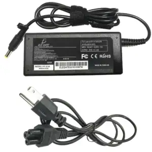 Cargador de punta amarilla para laptop, compatible con Hp 65w / hy.3.…