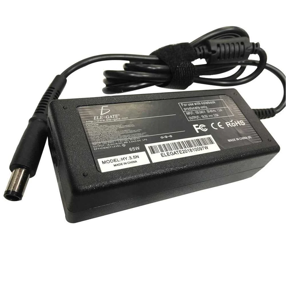 Cargador de pin cental para laptop, compatible con Hp pavillion 65w /…